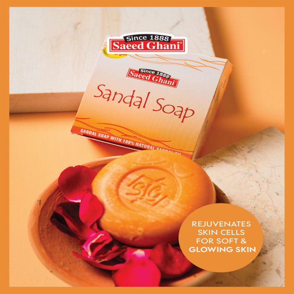 Saeed Ghani Sandal Soap 75gm, Soaps, Saeed Ghani, Chase Value