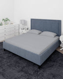 Valuables Plain Cotton Double Bedsheet 90x102, Double Size Bed Sheet, Chase Value, Chase Value