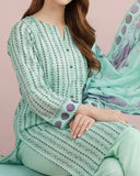 Salina Cotton Digital Printed Suit V1 - 3 Pc