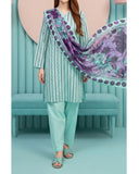 Salina Cotton Digital Printed Suit V1 - 3 Pc