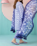 Salina Cotton Digital Printed Suit V1 - 3 Pc