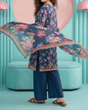 Salina Cotton Digital Printed Suit V1 - 3 Pc