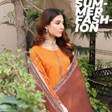Schick Satrangi Luxury Embroidered Unstitched 3Pcs Suit - 5, Women, 3Pcs Shalwar Suit, Mi Creation, Chase Value
