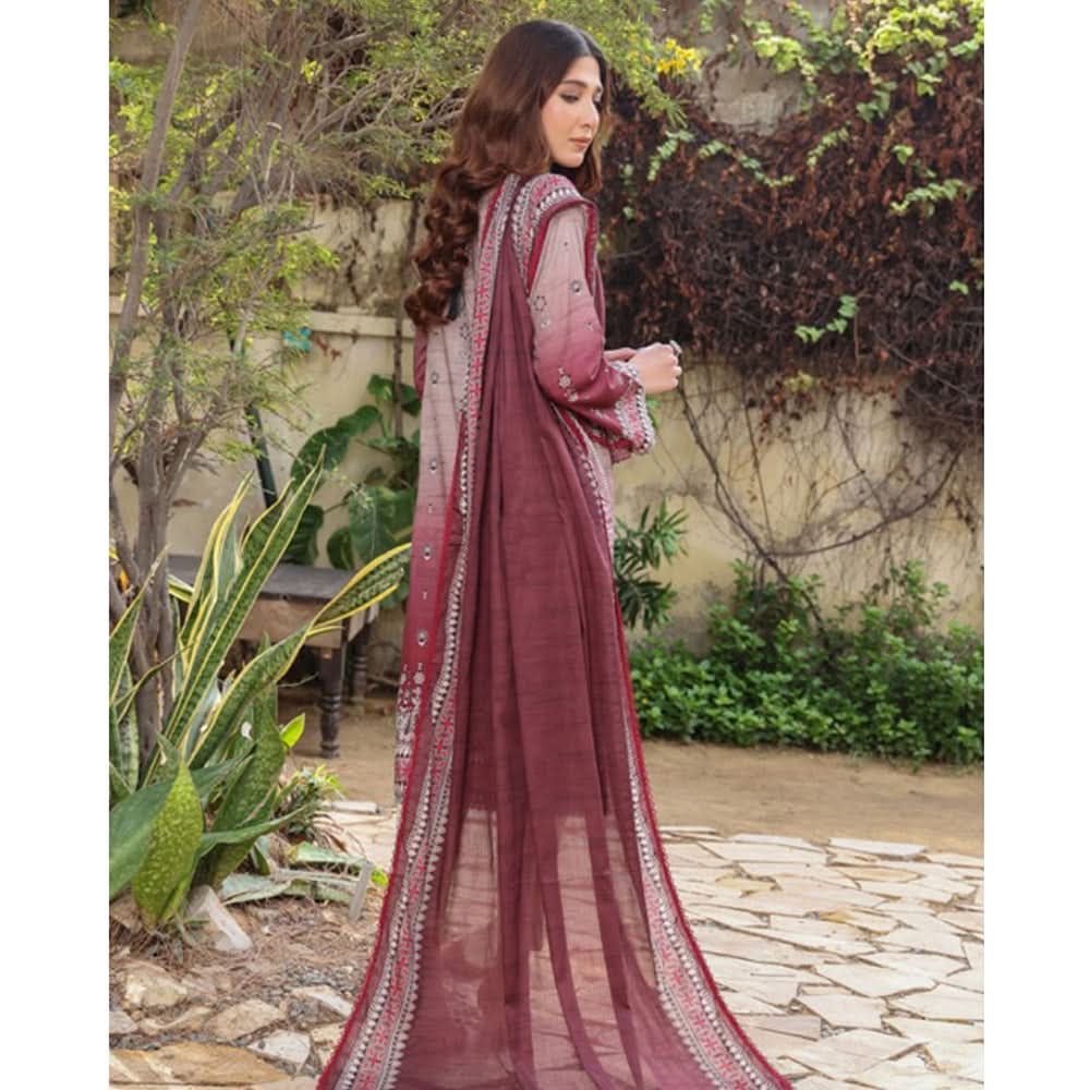 Schick Satrangi Luxury Embroidered Unstitched 3Pcs Suit - 7, Women, 3Pcs Shalwar Suit, Mi Creation, Chase Value