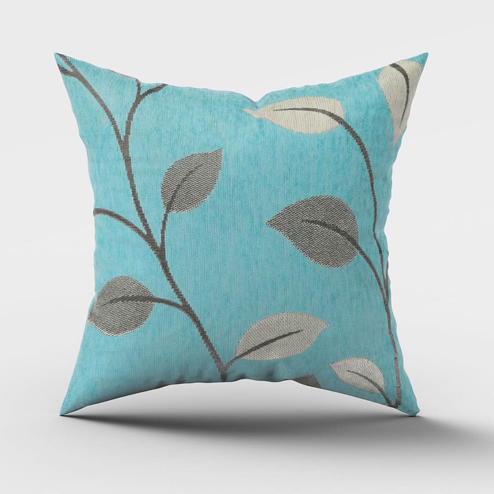 Jacquard Cushion - Sea Green, Cushions & Pillows, Chase Value, Chase Value