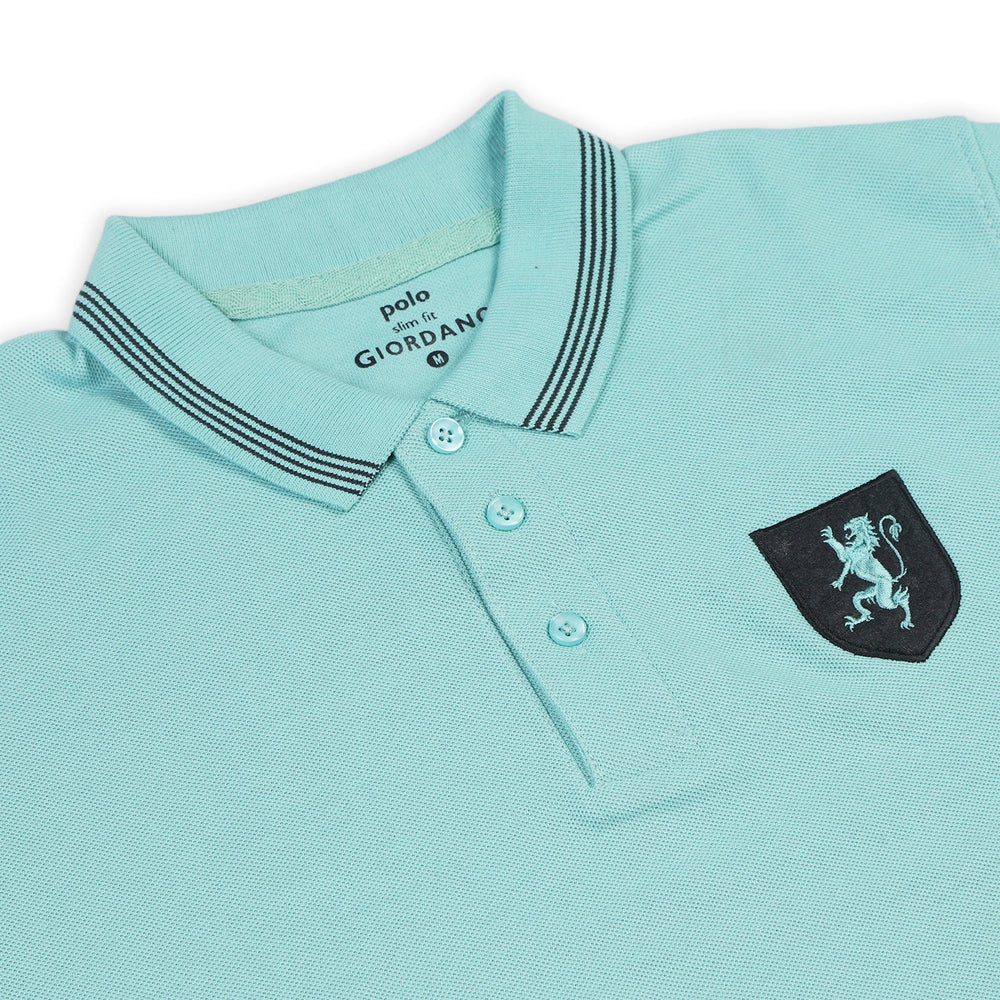 Men's Half Sleeves Polo T-Shirt - Sea Green, Men's T-Shirts & Polos, Chase Value, Chase Value