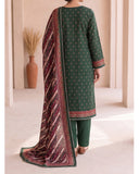 VS Shahkar Khaddar Printed Suit - 3 Pc by VS Textile