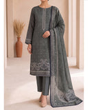 VS Shahkar Khaddar Printed Suit - 3 Pc by VS Textile