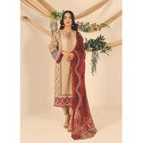 Rashid Shajar Printed Lawn Unstitched 3Pcs Suit With Embroidered Dupatta - 7738, Women, 3Pcs Shalwar Suit, Rashid Textiles, Chase Value