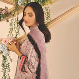 Rashid Shajar Printed Lawn Unstitched 3Pcs Suit With Embroidered Dupatta - 7739, Women, 3Pcs Shalwar Suit, Rashid Textiles, Chase Value