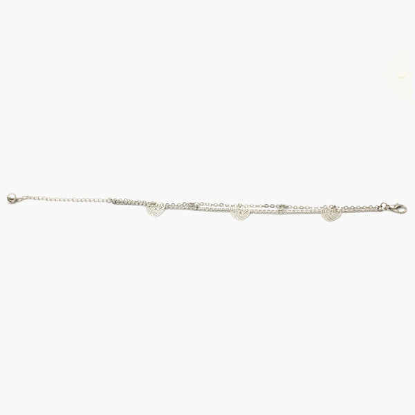 Women's Anklet - Silver, Women Foot Jewellery, Chase Value, Chase Value