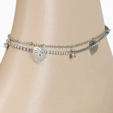 Women's Anklet - Silver, Women Foot Jewellery, Chase Value, Chase Value