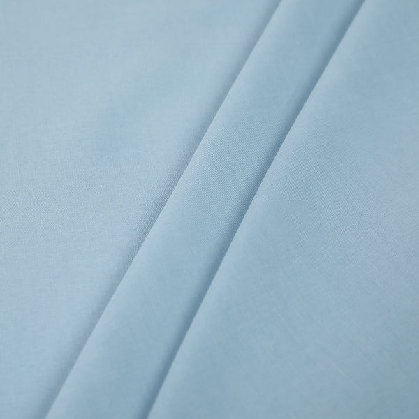 Men's Valuable Plain Polyester Viscose Unstitched Suit - Sky Blue