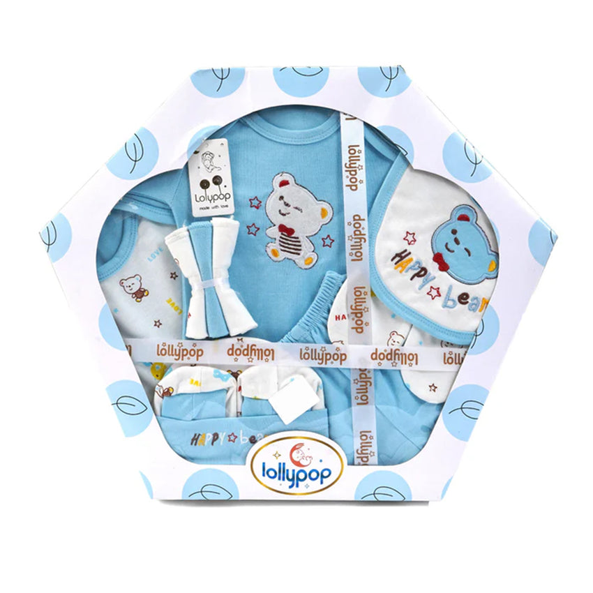 Newborn Gift Box Pack of 10 - Sky Blue, Kids Gift Set, Chase Value, Chase Value