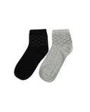 Men's Abstract Ankle Socks - 2 Pair