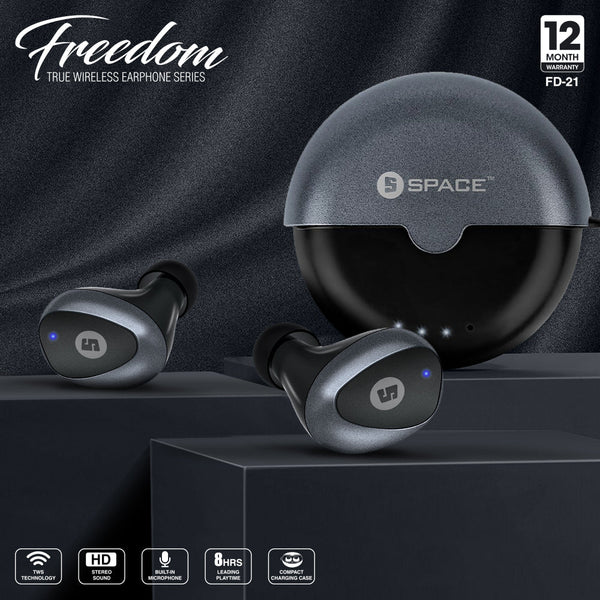 Space Freedom Wireless Earphones FD-21 Touch Contol