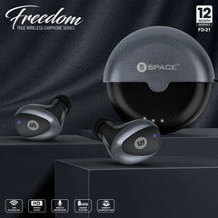 Space Freedom Wireless Earphones FD-21 Touch Contol, Hands Free / Head Phones, Space, Chase Value