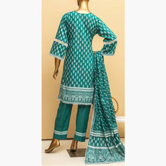 Imwaj Standard Printed Cotton Unstitched 3Pcs Suit - 4-A, Women, 3Pcs Shalwar Suit, Chase Value, Chase Value