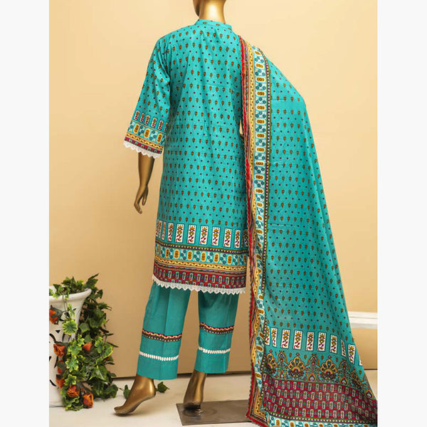 Imwaj Standard Printed Cotton Unstitched 3Pcs Suit - 6-B, Women, 3Pcs Shalwar Suit, Chase Value, Chase Value