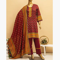 Imwaj Standard Printed Cotton Unstitched 3Pcs Suit - 1-A, Women, 3Pcs Shalwar Suit, Chase Value, Chase Value