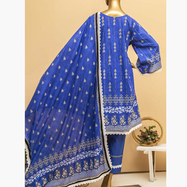 Imwaj Standard Printed Cotton Unstitched 3Pcs Suit - 8-A, Women, 3Pcs Shalwar Suit, Chase Value, Chase Value