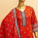 Imwaj Standard Printed Cotton Unstitched 3Pcs Suit - 8-B, Women, 3Pcs Shalwar Suit, Chase Value, Chase Value