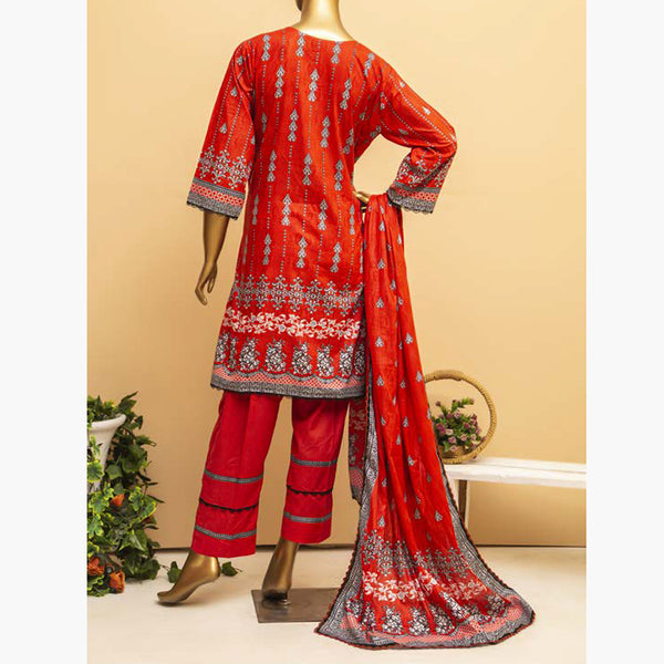 Imwaj Standard Printed Cotton Unstitched 3Pcs Suit - 8-B, Women, 3Pcs Shalwar Suit, Chase Value, Chase Value