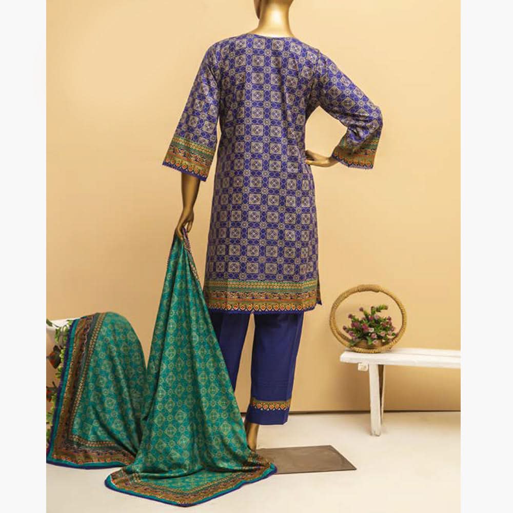 Imwaj Standard Printed Cotton Unstitched 3Pcs Suit - 5-A, Women, 3Pcs Shalwar Suit, Chase Value, Chase Value