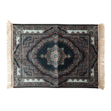 Kashan Persian Rug Medium - 50*68 - Steel Green, Mats, Chase Value, Chase Value