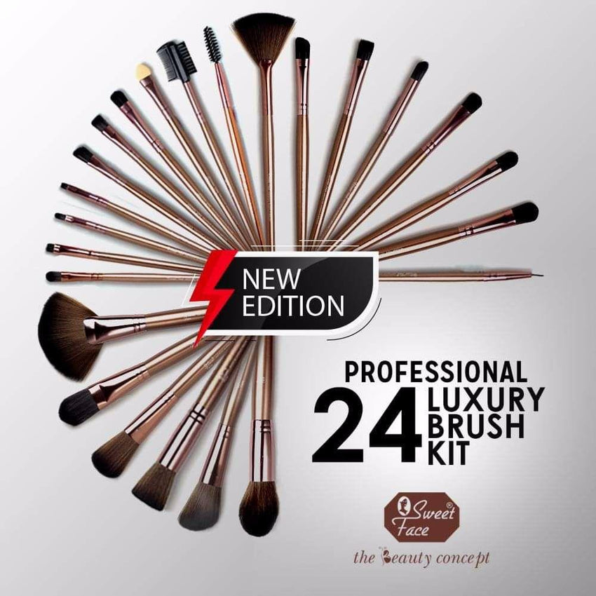 Sweet Face 12 Luxury Professional Brush Kit, Brushes & Applicators, Sweet Face, Chase Value