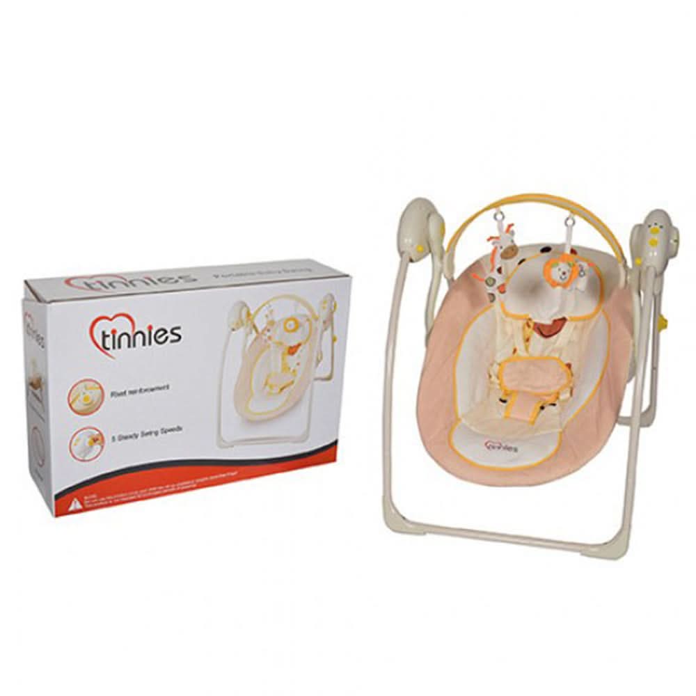 Tinnies Baby Swing Beige - T006, Carrier Strollers & Furniture, Tinnies, Chase Value