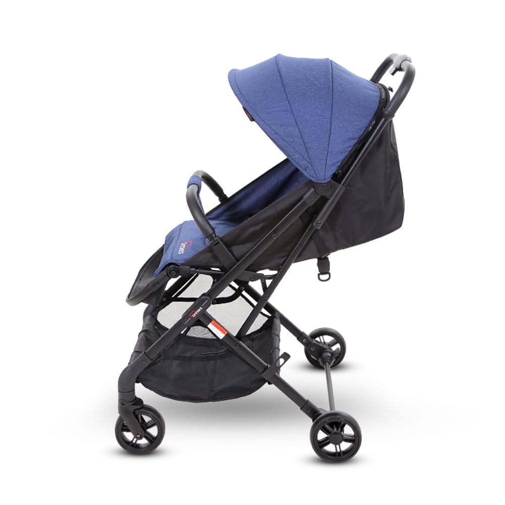Tinnies Baby Stroller With Trolley T103 - Blue, Carrier Strollers & Furniture, Tinnies, Chase Value