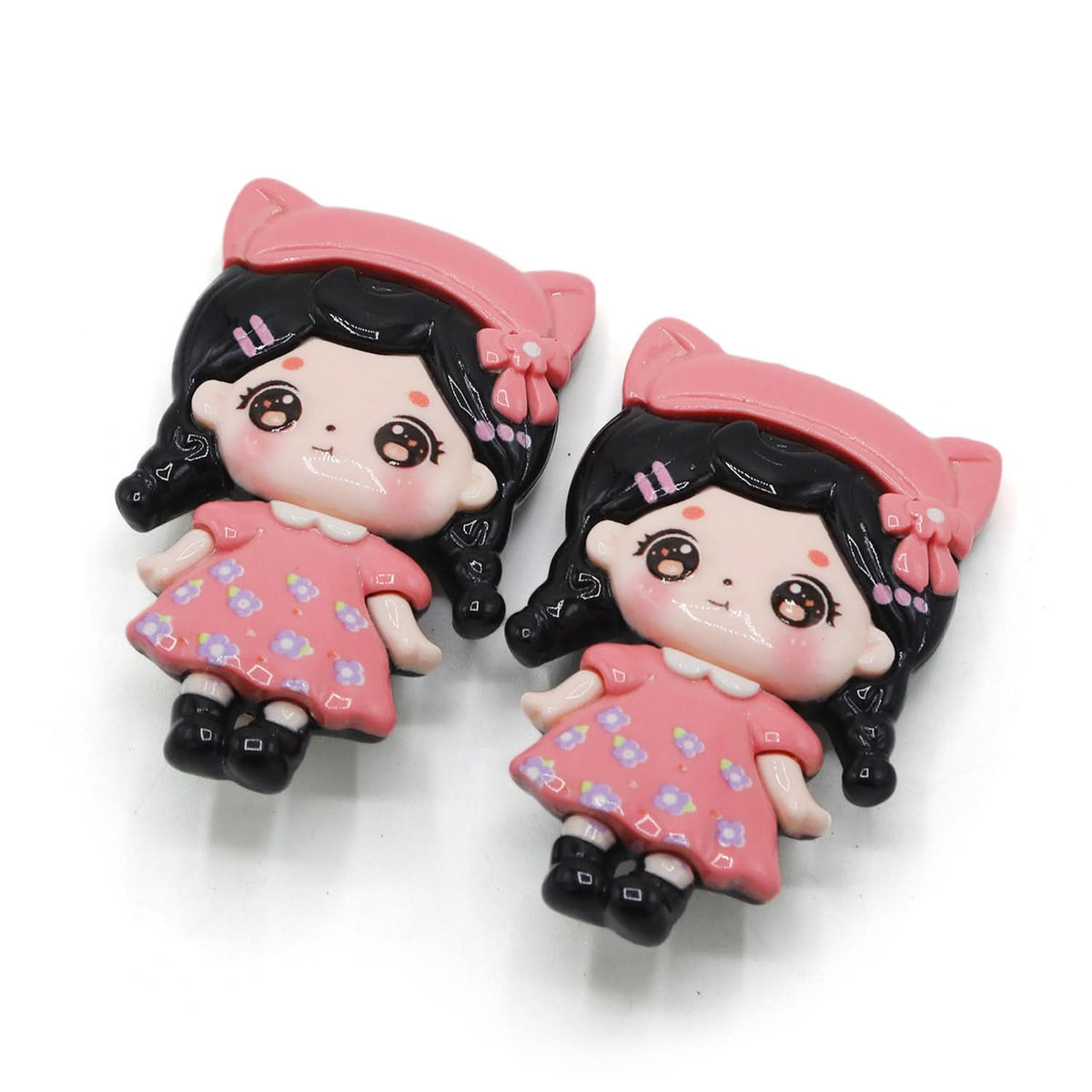 Hair Pins Pack of 2 - Black, Girls Hair Accessories, Chase Value, Chase Value