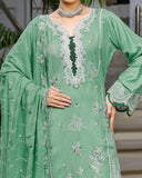 RA-Bin Hameed Tamin Viscose Fancy Embroidered Suit - 3 Pc