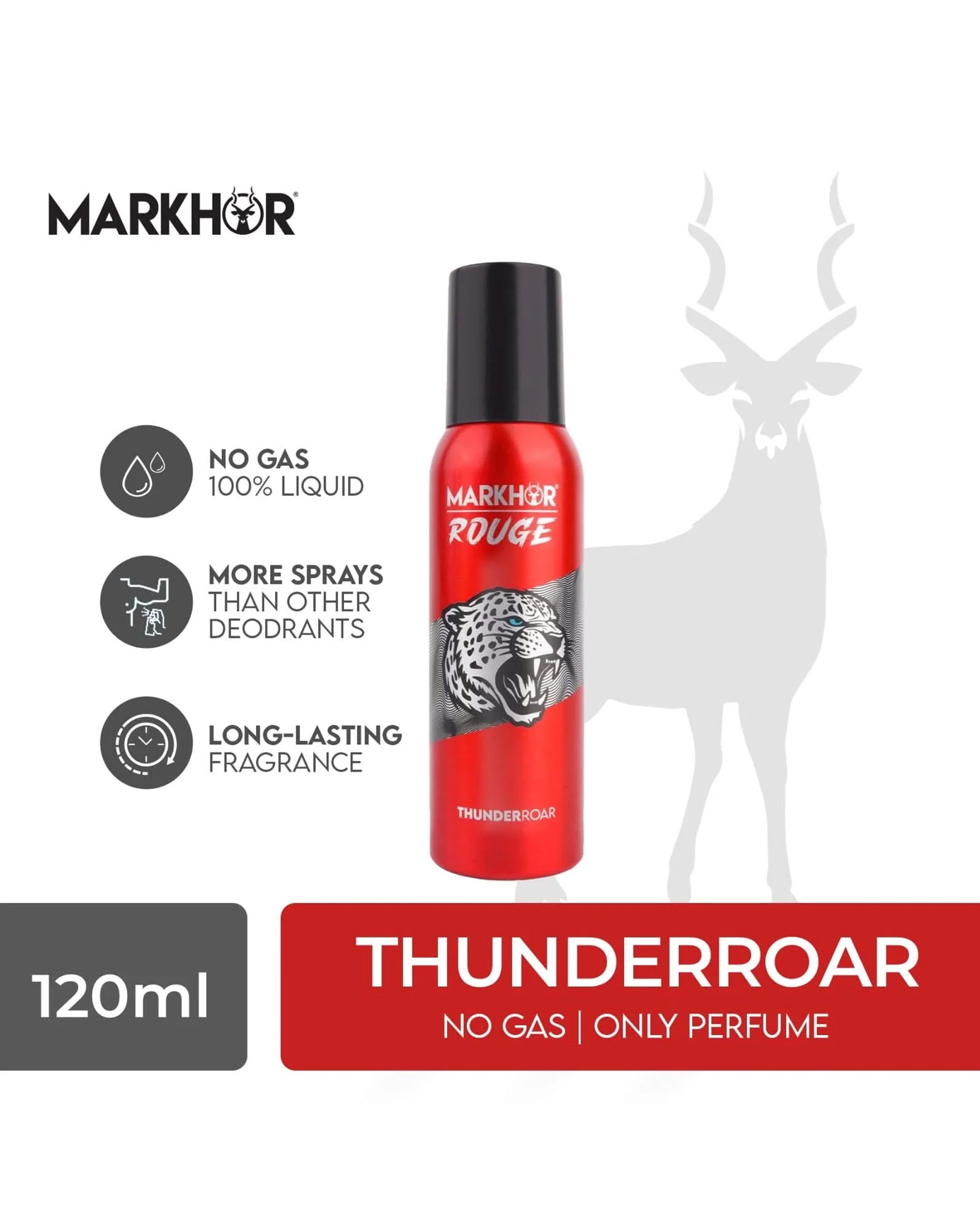 Markhor Body Spray Noir - 120ml