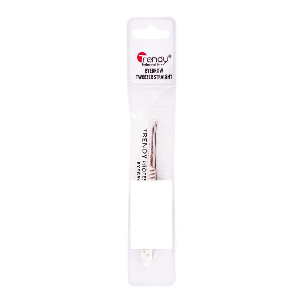 Trendy Eyebrow Tweezer Straight, TD-325, Beauty Tools, Trendy, Chase Value