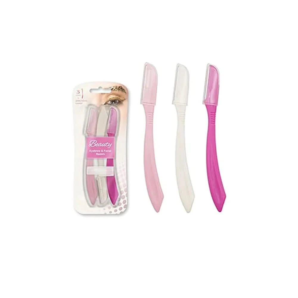 Trendy Face Razor 3 Pcs Td-403, Beauty Tools, Trendy, Chase Value