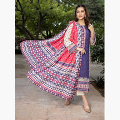 Schick Uraan Khaddar Printed Unstitched 3Pcs Suit - 9, Women, 3Pcs Shalwar Suit, MI Creation, Chase Value