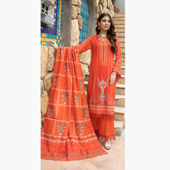 Schick Uraan Khaddar Printed Unstitched 3Pcs Suit - 7, Women, 3Pcs Shalwar Suit, MI Creation, Chase Value