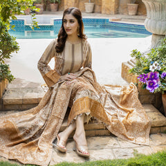 Schick Uraan Khaddar Printed Unstitched 3Pcs Suit - 8, Women, 3Pcs Shalwar Suit, MI Creation, Chase Value