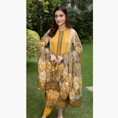 Schick Uraan Khaddar Printed Unstitched 3Pcs Suit - 10, Women, 3Pcs Shalwar Suit, MI Creation, Chase Value