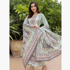 Schick Uraan Khaddar Printed Unstitched 3Pcs Suit - 2, Women, 3Pcs Shalwar Suit, MI Creation, Chase Value