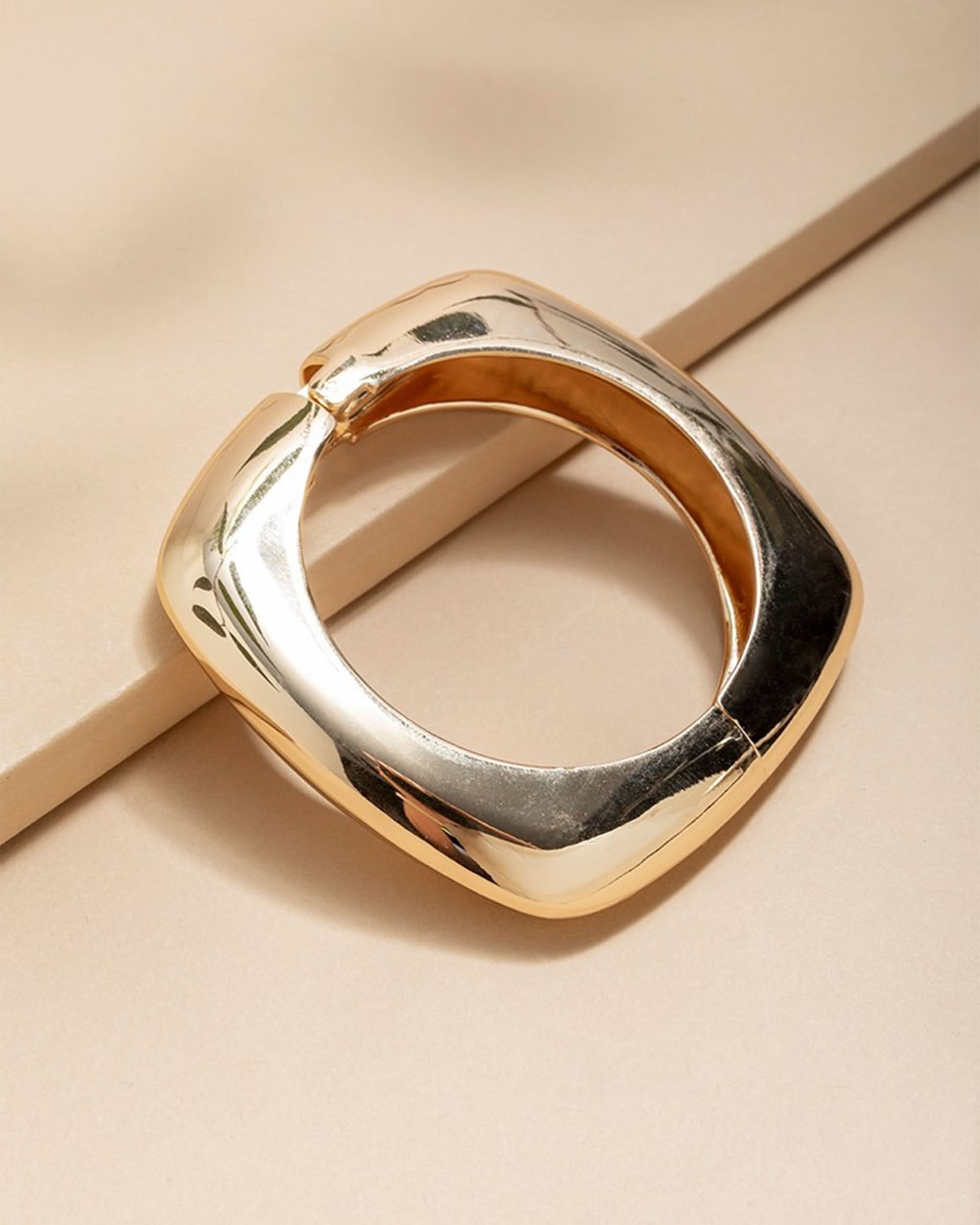 Women's Metal Kara - Golden, Women Bangles & Bracelets, Chase Value, Chase Value