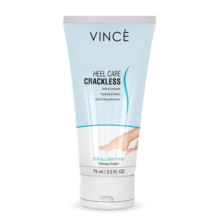 Vince Heel Care Crackless Cream, For All Skin Types, 75ml, Creams & Lotions, Vince, Chase Value