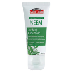 Saeed Ghani Neem Face Wash For Acne Protection, 60ml, Face Washes, Saeed Ghani, Chase Value