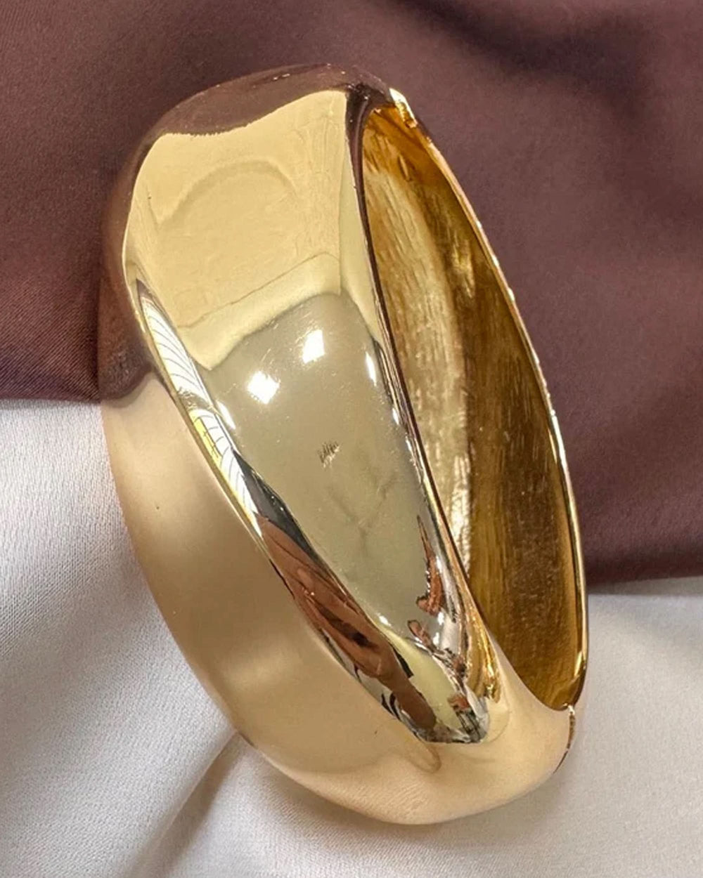 Women's Metal Kara - Golden, Women Bangles & Bracelets, Chase Value, Chase Value