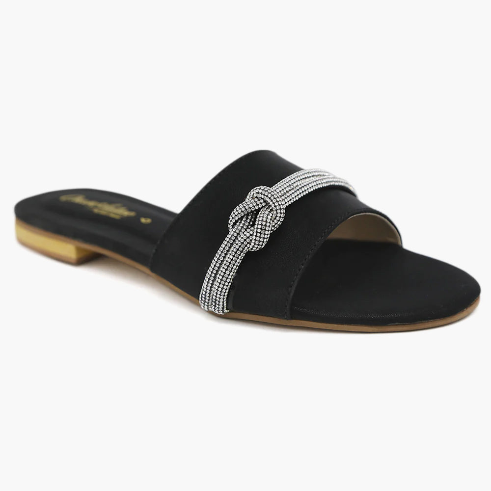Women's Slipper - Black, Women Slippers, Chase Value, Chase Value