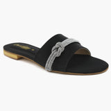 Women's Slipper - Black, Women Slippers, Chase Value, Chase Value