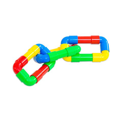 Colorful Creative Pipe Puzzle - Multi Color, Educational Toys, Chase Value, Chase Value