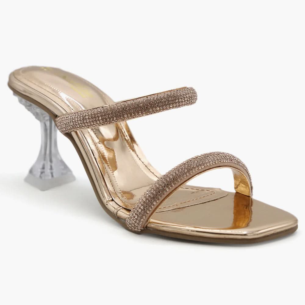 Women's Heel Sandal - Peach, Women Heels, Chase Value, Chase Value